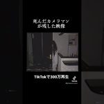 TikTokで300万再生の恐怖映像