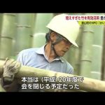 「竹も人も有効活用を」増えすぎた竹を切り 豊かな森づくり目指すNPO法人”かいろう基山”【佐賀県】 (23/09/19 18:40)