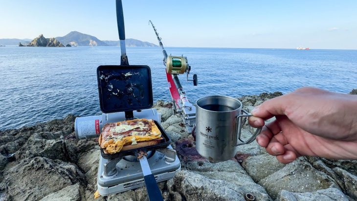 【無人島大物サバイバル】4日間磯の上で釣り三昧生活。毎日大物釣りを続けた末に…【#2】