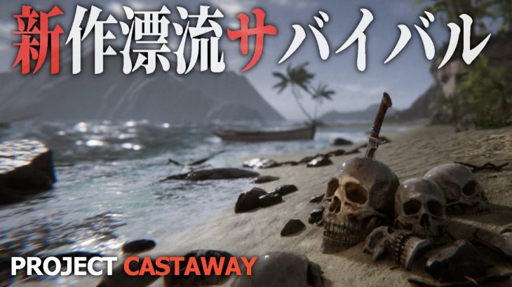 【Project Castaway Demo】期待の新作無人島サバイバルを遊んでみる