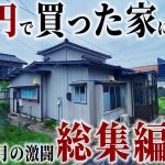 【総集編】1万円のゴミ屋敷をDIYで11か月間。シロアリ、腐った食品、庭はジャングル…。素人でもここまでできる！！