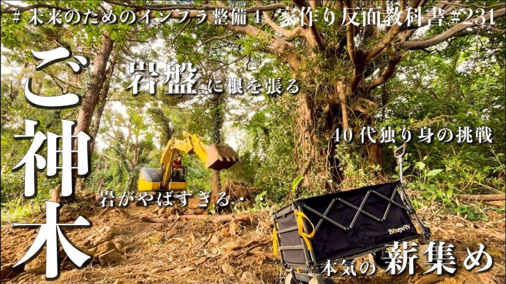 【リゾート開発】山道を拓くのがこんなにも大変だとは…荷物運びの救世主 / BougeRV電動キャリーワゴン【楽GoWagon】