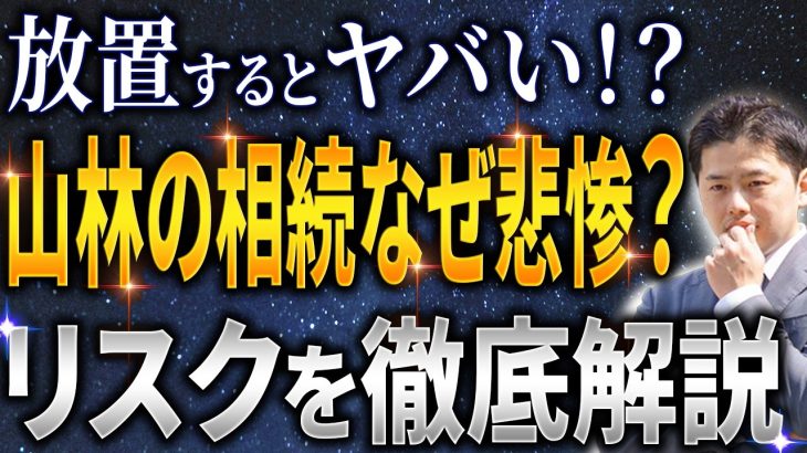 山林相続が悲惨な理由／山林の場所特定方法【超有料級】