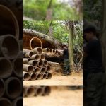 The man with the best skills. Make a beautiful shelter #survival #skills #campping #outdoors