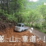 【古民家に住もう#251】薪が簡単に手に入る山道入口完成～二万坪の裏山開拓