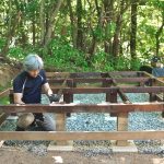 【セルフビルド】一人で山に小屋を作る #1 開拓〜土台