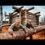 Under $600, Two Men Dug This Underground CABIN By Hand –  By @lifeinthesiberianforest1‬