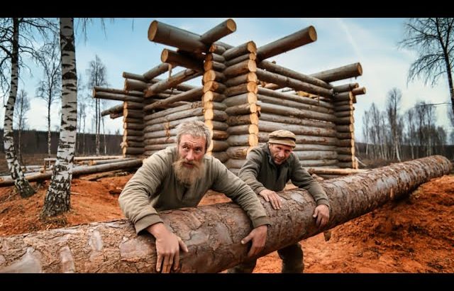Under $600, Two Men Dug This Underground CABIN By Hand –  By @lifeinthesiberianforest1‬