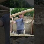 Building a Cozy Hobbit Home Beneath the Hill, Forest Living #wildlife #survival #camping #outdoors