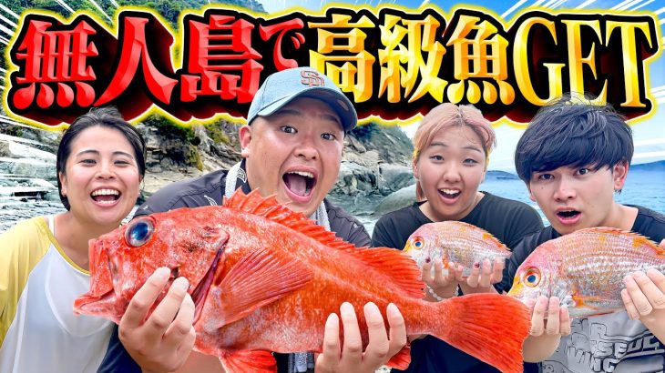 ガチサバイバル生活で高級魚が釣れました【無人島生活】#2