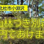【山梨県北杜市】別荘0円であげます！法人所有の小淵沢の別荘です。残置物あり。駐車スペース開拓必要です。